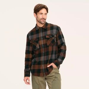 Woolrich Target Men's M / Medium Buffalo Plaid LS Flannel Button-Down Shirt NWT!